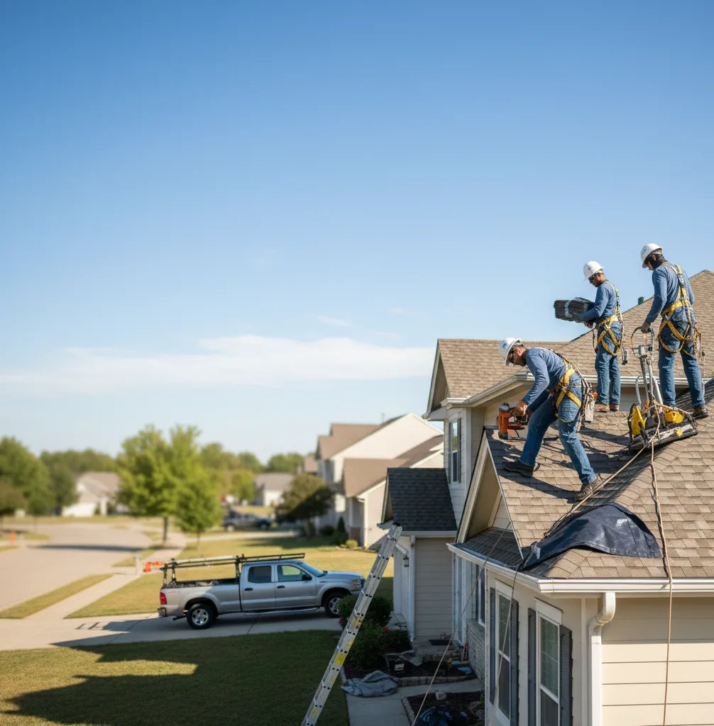 Roof Repair in Convent